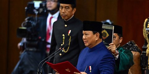 Satu Gedung MPR/DPR Riuh Tepuk Tangan saat Isu Palestina Disinggung di Pelantikan Presiden dan Wakil Presiden