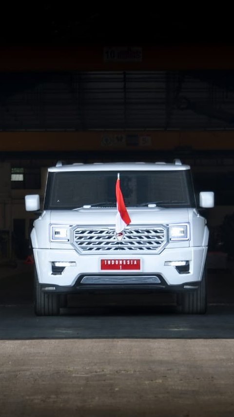 FOTO: Spesifikasi dan Tampilan Detil Maung Garuda Limousin yang Jadi Mobil 'Indonesia 1' Prabowo, Gagah dan Antipeluru!