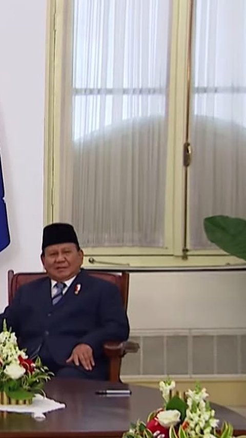 Momen Prabowo Subianto Jamu 9 Pimpinan Negara Usai Dilantik jadi Presiden