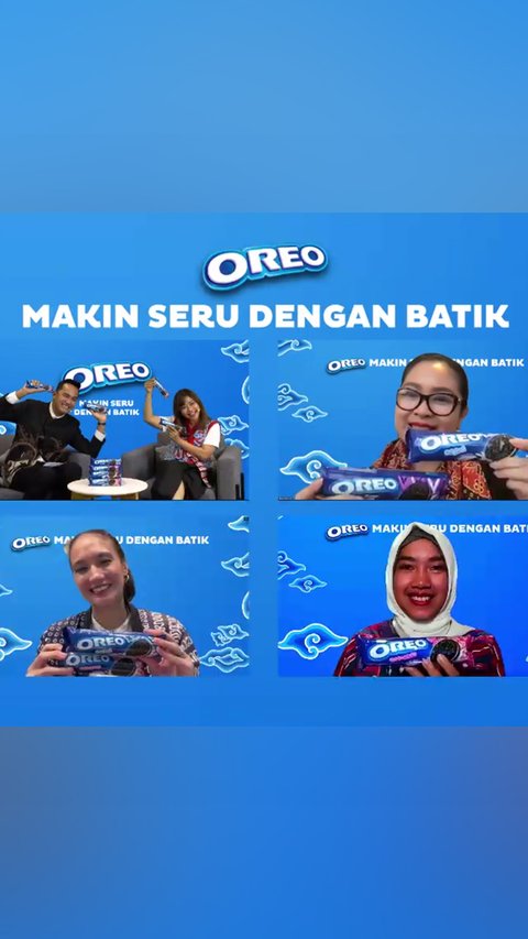 OREO Edisi Spesial Hadir dengan Kemasan Batik dan Tenun dari 4 Daerah di Indonesia