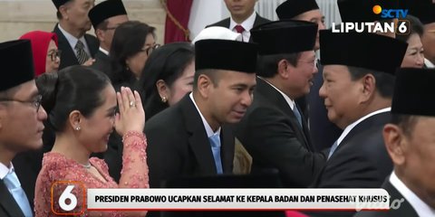 Satu Istana Terpesona Lihat Kecantikan Nagita Slavina Dampingi Raffi Ahmad Jadi Pejabat