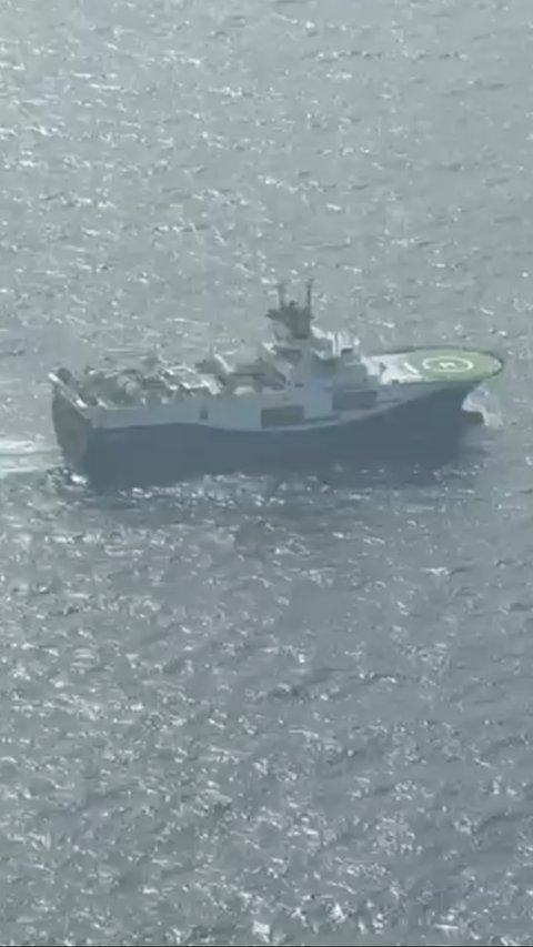 VIDEO: Sehari Usai Prabowo Dilantik, Bakamla Usir Kapal Coast Guard China Dari Natuna