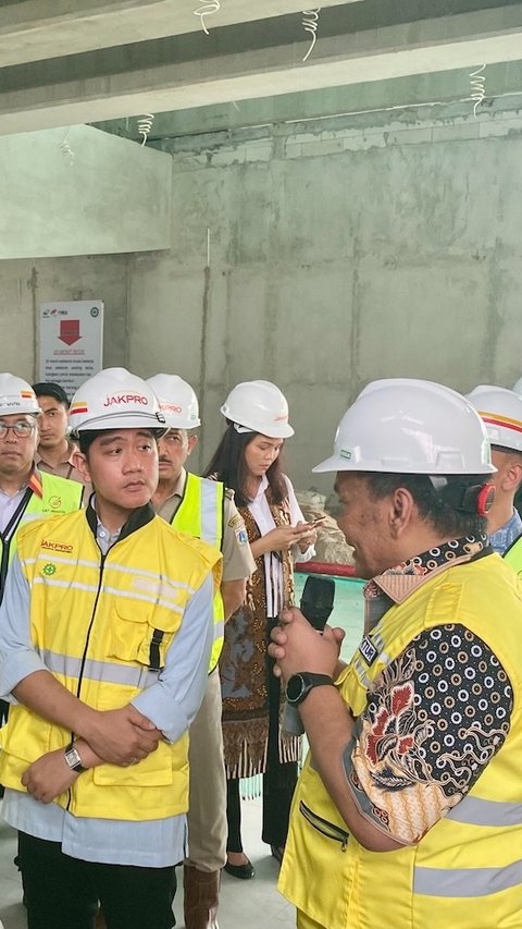 Setelah MRT, Gibran Kini Tinjau Proyek LRT Fase 1B