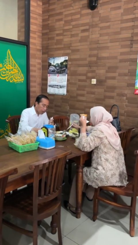 Jokowi dan Iriana Nikmati Hari Kedua Pensiun dengan Wisata Kuliner di Solo