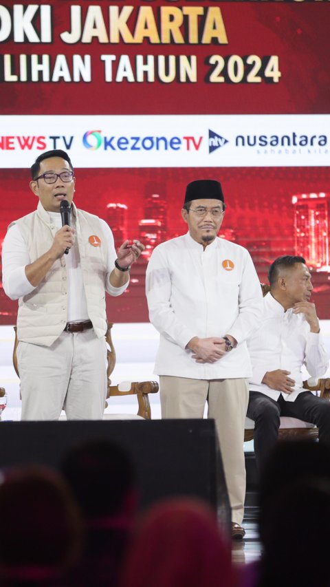 Debat Kedua Pilkada Jakarta Digelar 27 Oktober 2024, Temanya Ekonomi dan Kesejahteraan Sosial