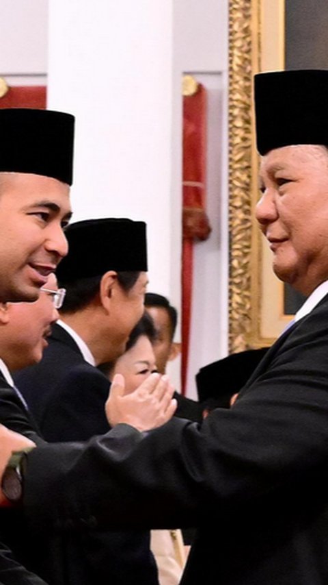 Raffi Ahmad Salaman dengan Prabowo Subianto, Nagita Slavina Semringah Sambil Hormat