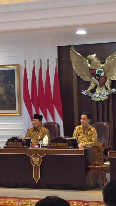 Beda dengan Jokowi, Sisi Lain Rapat Kabinet Ala Prabowo