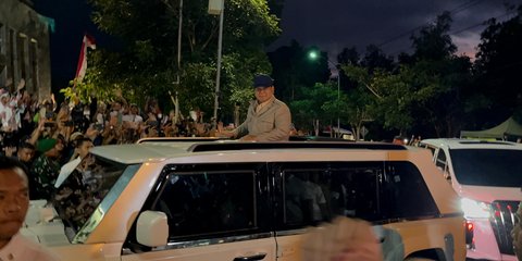 Potret Presiden Prabowo Naik Maung Putih Tiba Akmil Magelang Jelang Pembekalan Kabinet Merah Putih