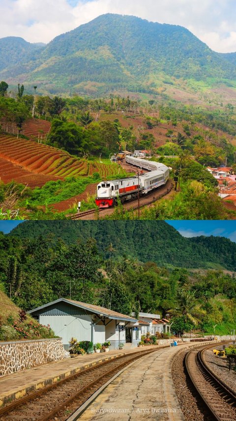 Eksotisme Stasiun Lebak Jero Bandung, Stasiun Tertinggi Kedua di Indonesia yang Terletak di Tengah Pegunungan