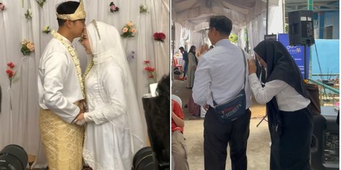 Pejuang NIP 2024, Pasangan Pengantin Ini Tetap Ikut Tes CPNS di Tengah Acara Pernikahannya