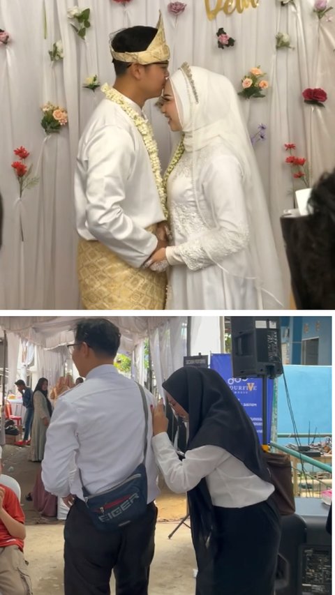 Pejuang NIP 2024, Pasangan Pengantin Ini Tetap Ikut Tes CPNS di Tengah Acara Pernikahannya