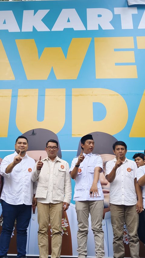 TKN Fanta Prabowo-Gibran Deklarasi Dukung Ridwan Kamil di Pilkada Jakarta 2024