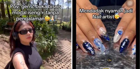 Berawal dari Modal Iseng dan Tanpa Pengalaman, Momen Wanita Sukses Bangun Bisnis Nail Art Ini Curi Perhatian