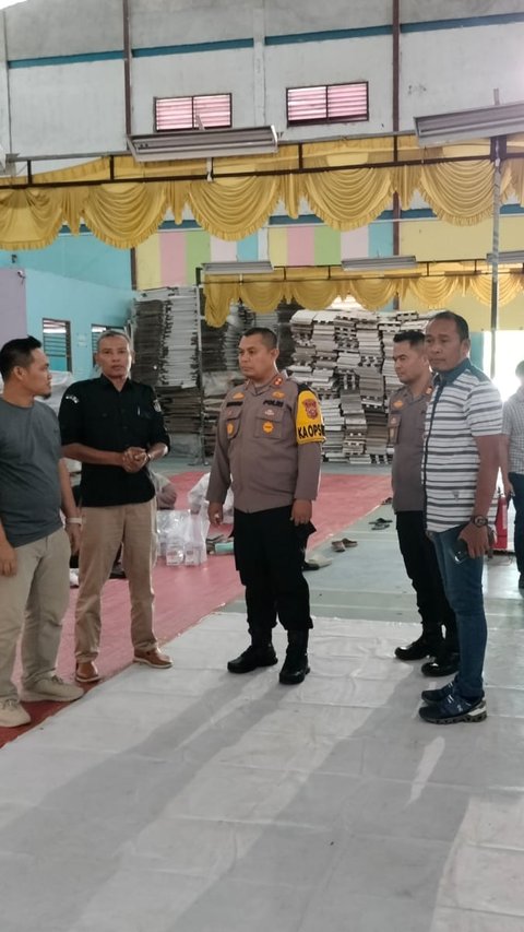 Cek Gudang Logistik Pilkada, Kapolres Dumai ke Personel: Saya Tidak ingin Dengar Ada Sikap Arogan