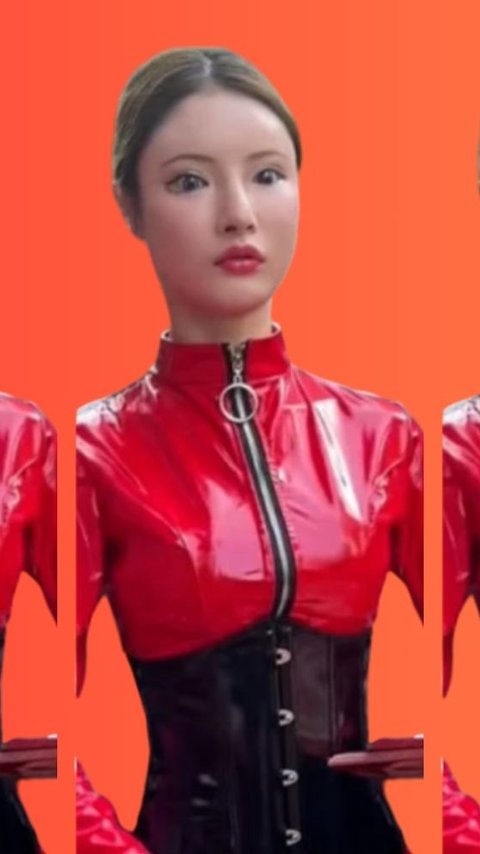 Viral, Banyak yang Kena Prank, Robot Cantik Ini Ternyata Bukan Mesin