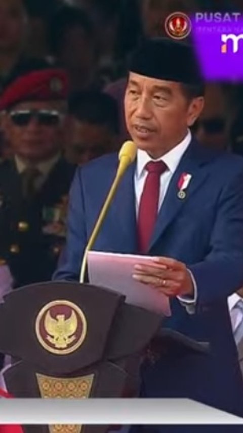 Didampingi Jan Ethes, Presiden Jokowi Hadiri HUT ke-79 TNI di Monas