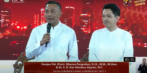 Membedah Visi Misi Paslon Independen Dharma-Kun di Debat Perdana Pilkada Jakarta