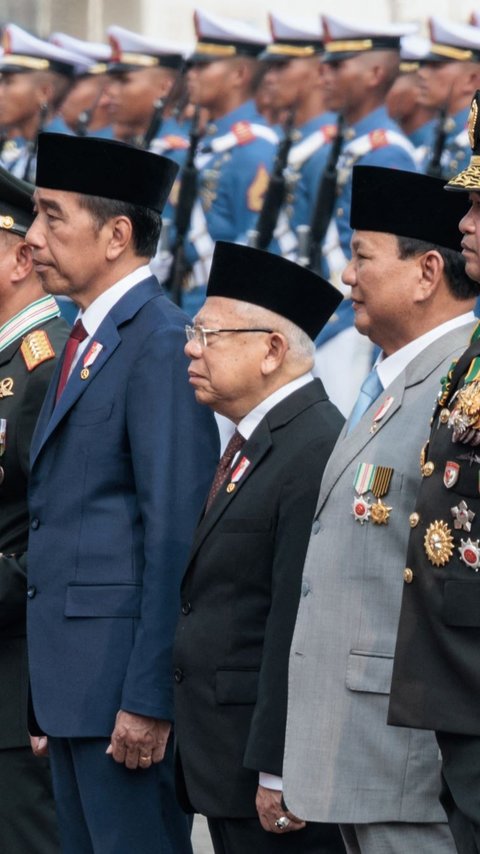 Langkah Prabowo Langsung Diikuti Jokowi & Wapres Ma'ruf, Kapolri-Panglima TNI Sigap Berdiri