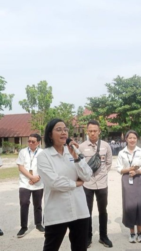 Sri Mulyani Motivasi Pelajar SMA di Tanjung Pandan: Tekun Kerja Keras dan Menjaga Kejujuran