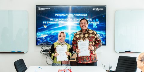 Telkom Group Perkuat Digitalisasi Maritim Melalui Pemanfaatan Satelit Merah Putih 2