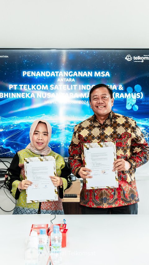 Telkom Group Perkuat Digitalisasi Maritim Melalui Pemanfaatan Satelit Merah Putih 2