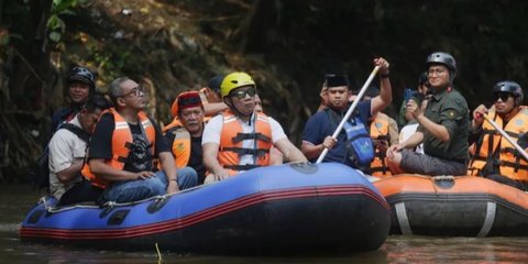 Program Waterway RK-Suswono, Ini Daftar dan Rute Sungai Jakarta yang akan Dibangun Transportasi Air