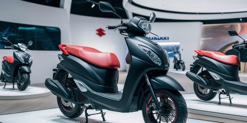 Motor Suzuki Ini Bakal Jadi Saingan Yamaha Filano dan Fazzio, Desain Retro dengan Teknologi Canggih