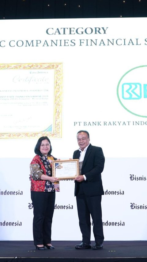 BRI Raih 3 Penghargaan Bergengsi dalam TOP BUMN Awards 2024