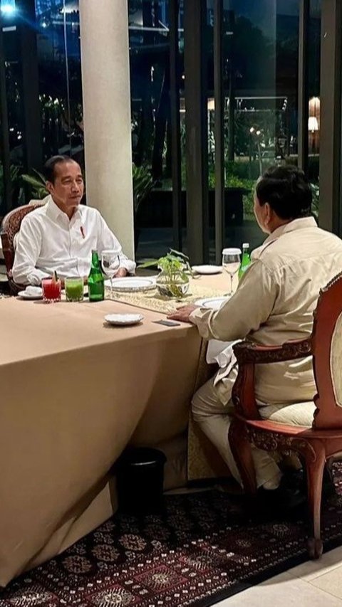 Prabowo Ungkap Isi Pembicaraan Saat Makan Malam Bareng Jokowi Selama 2 Jam