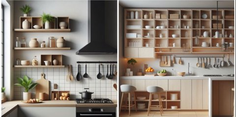 5 Desain Rak Dapur Minimalis yang Cocok untuk Dapur Cantik Impian, Fungsional dan Praktis