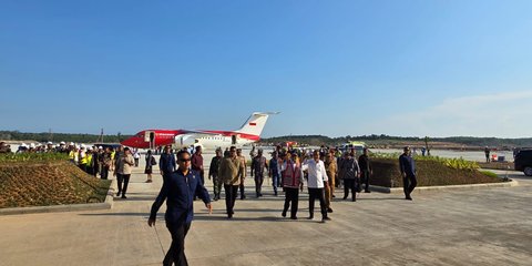 Jokowi Jajal Mendarat di Bandara IKN Pakai Pesawat Boeing, Jumat Mendatang