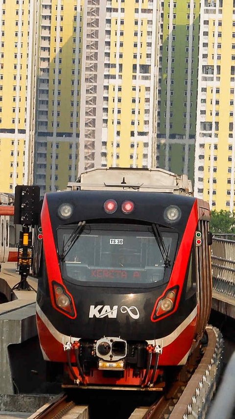 FOTO: Catat! Segini Tarif Khusus LRT Jabodebek Tiap Akhir Pekan