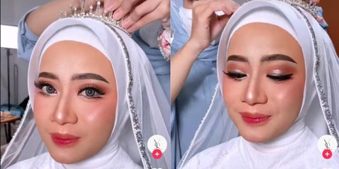 Makeup Pengantin untuk Vitiligo, Hasilnya Flawless dan Viral di TikTok