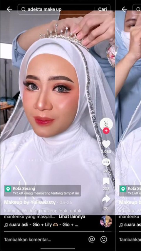 Makeup Pengantin untuk Vitiligo, Hasilnya Flawless dan Viral di TikTok