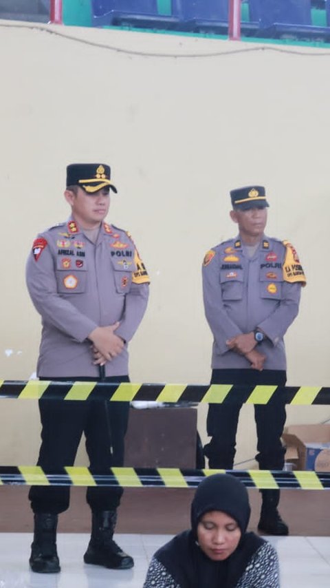 Pastikan Tidak Ada Masalah, Kapolres Pelalawan Pantau Proses Pelipatan Surat Suara Pilkada