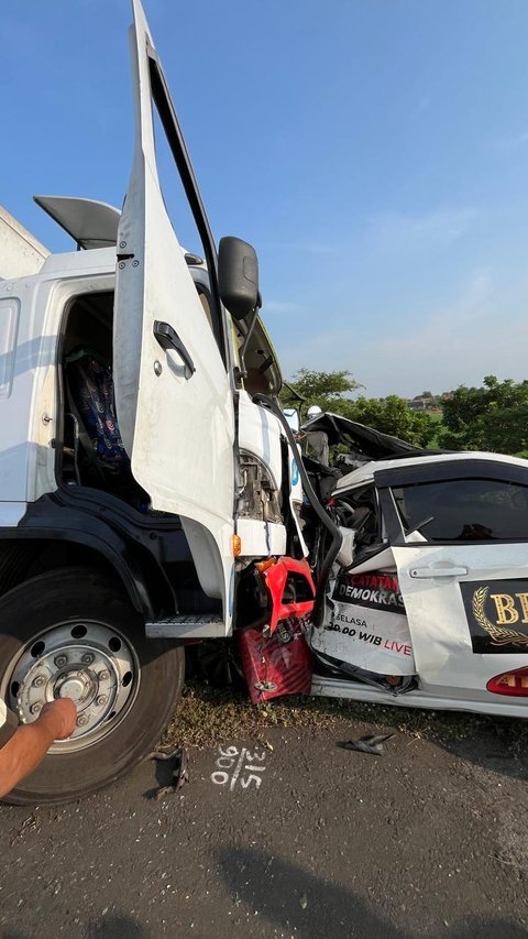 Sopir Truk Tabrak Mobil Kru Tvone di Pemalang Jadi Tersangka