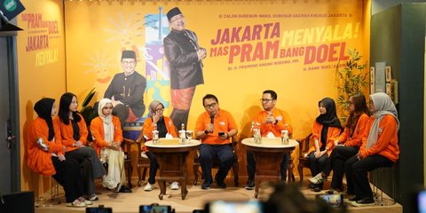 Kampanye Akbar Pramono - Rano Usung Politik Riang Gembira Bertema Festival Menyala