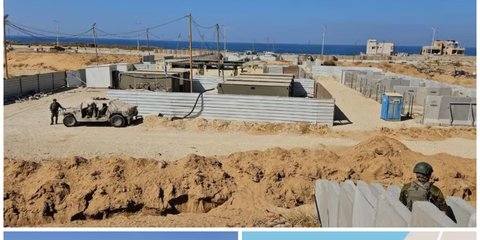 Israel Sudah Bangun Pangkalan Militer Permanen di Gaza, Segini Luasnya