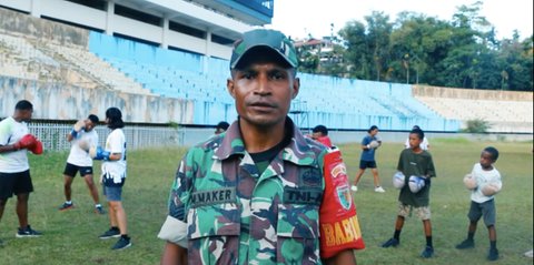 Segudang Prestasi, Serma TNI Maker Juara Tingkat Nasional Kini Jadi Pelatih Tinju dan Kick Boxing