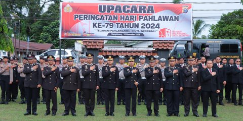 Harapkan Ada Inovasi, Kapolres Kampar ke Personel: Hari Pahlawan Tidak Sekadar Ulang Tahun