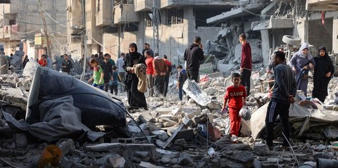 FOTO: Segini Total Bom yang Dijatuhkan Israel ke Jalur Gaza, Ternyata Lebih Parah dari Perang Dunia II