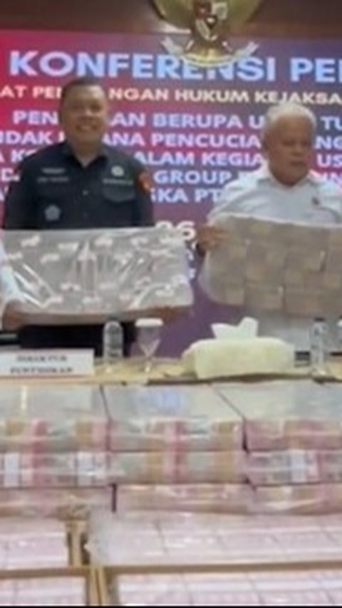 Kejagung Sita Uang Tunai Rp301 Miliar Terkait TPPU Kasus Korupsi Mafia Minyak Goreng