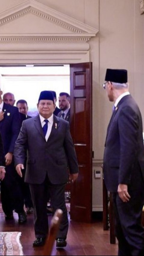 Prabowo Bertemu Secara Tertutup dengan Direktur CIA di Washington DC