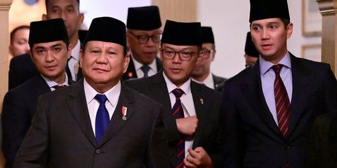 Potret Budi Djiwandono Dampingi Presiden Prabowo Makan Malam di AS, Gaya dan Penampilannya 'Meresahkan'