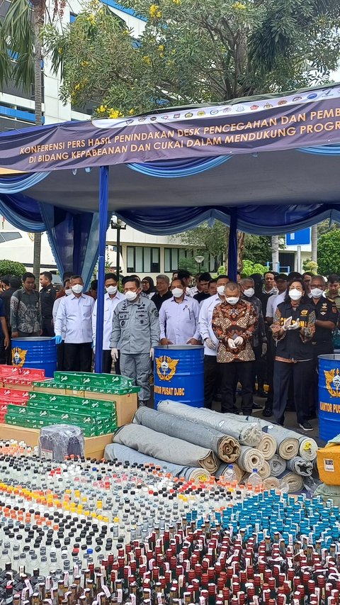 Hampir Setahun, Barang Selundupan Masuk ke Indonesia Tembus Rp6,1 Triliun