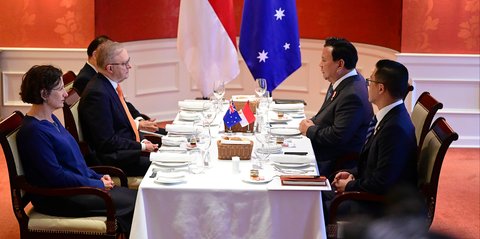 Momen Prabowo Sarapan Bareng PM Australia, Bahas Kerja Sama Strategis