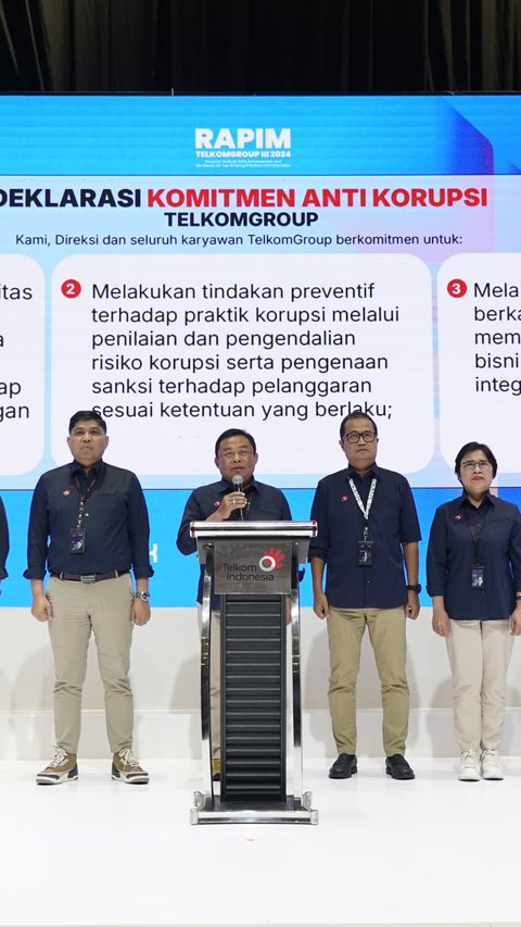 Jelang Peringatan Hari Antikorupsi Sedunia 2024, TelkomGroup Deklarasikan Komitmen Anti Korupsi