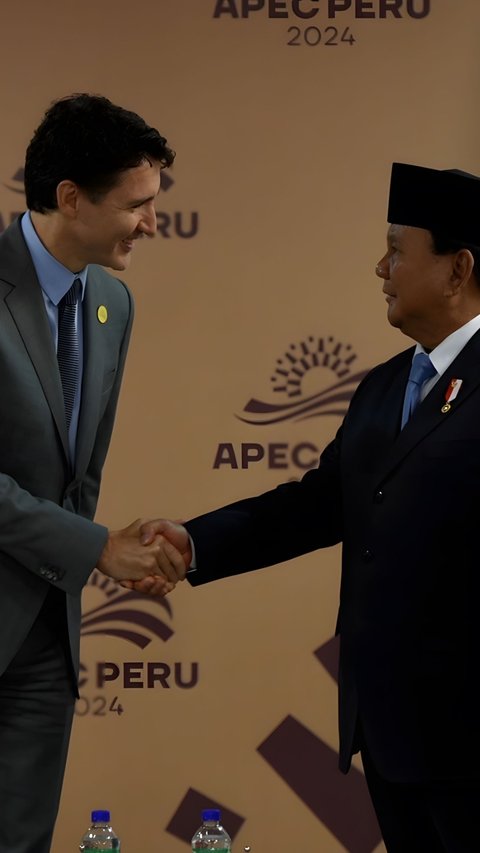 Pujian PM Kanada Justin Trudeau buat Prabowo: Kepemimpinan Anda Luar Biasa