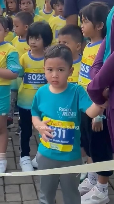 Potret Rayyanza Penuh Semangat Ikut Marathon Lagi Setelah di Berlin, Dijuluki Balita Paling Produktif