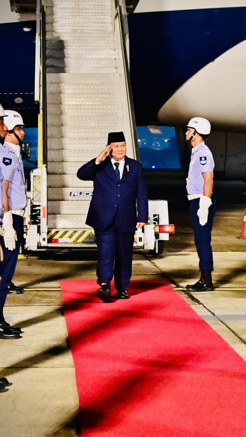 Potret Gagah Presiden Prabowo Subianto saat Tiba di Brasil, Dijadwalkan Hadiri di KTT G20